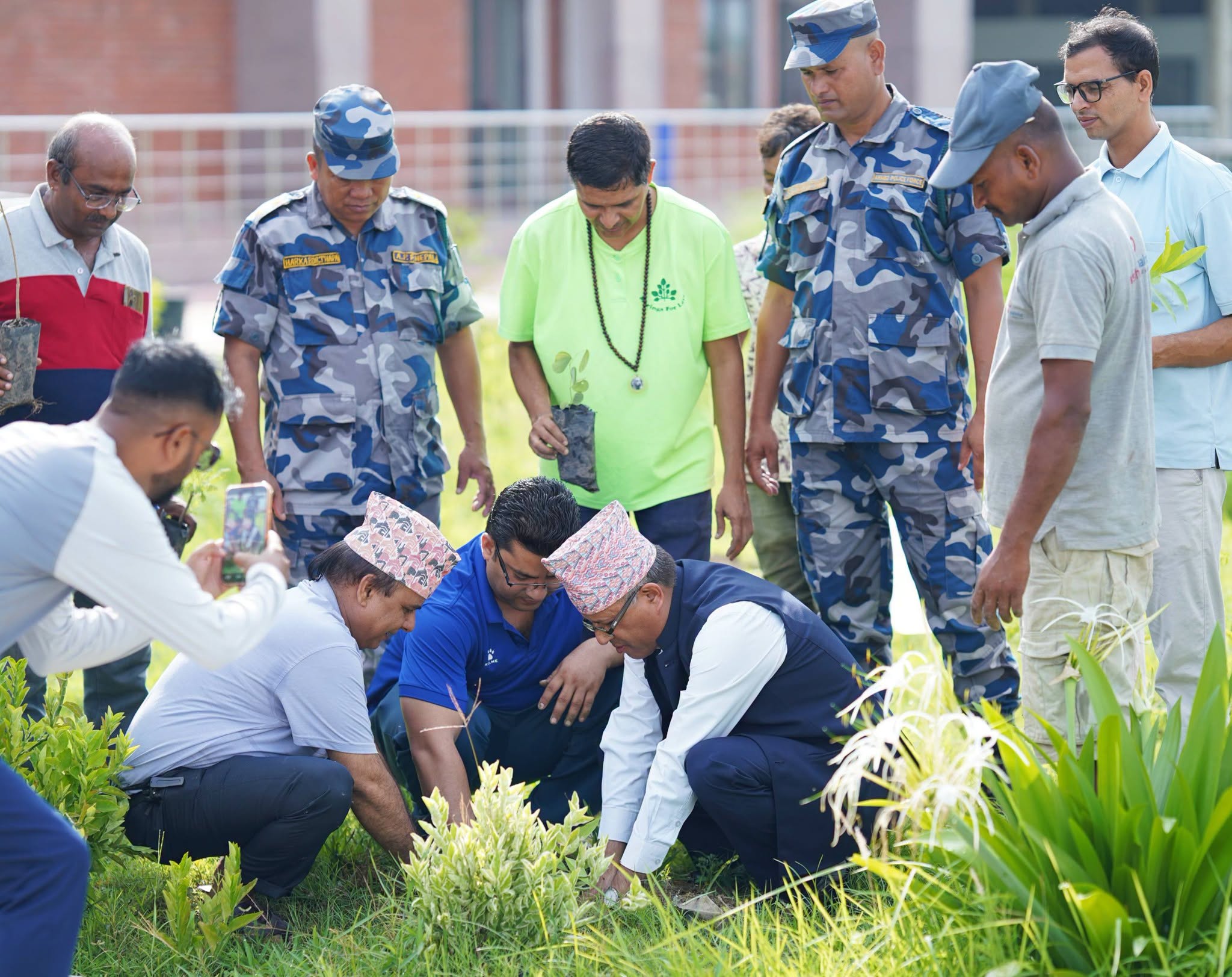 Green Campaingn at ICP, Bhansar Premises Nepalgunj