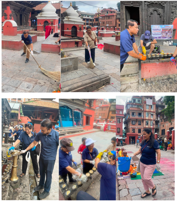 Temple Cleaning