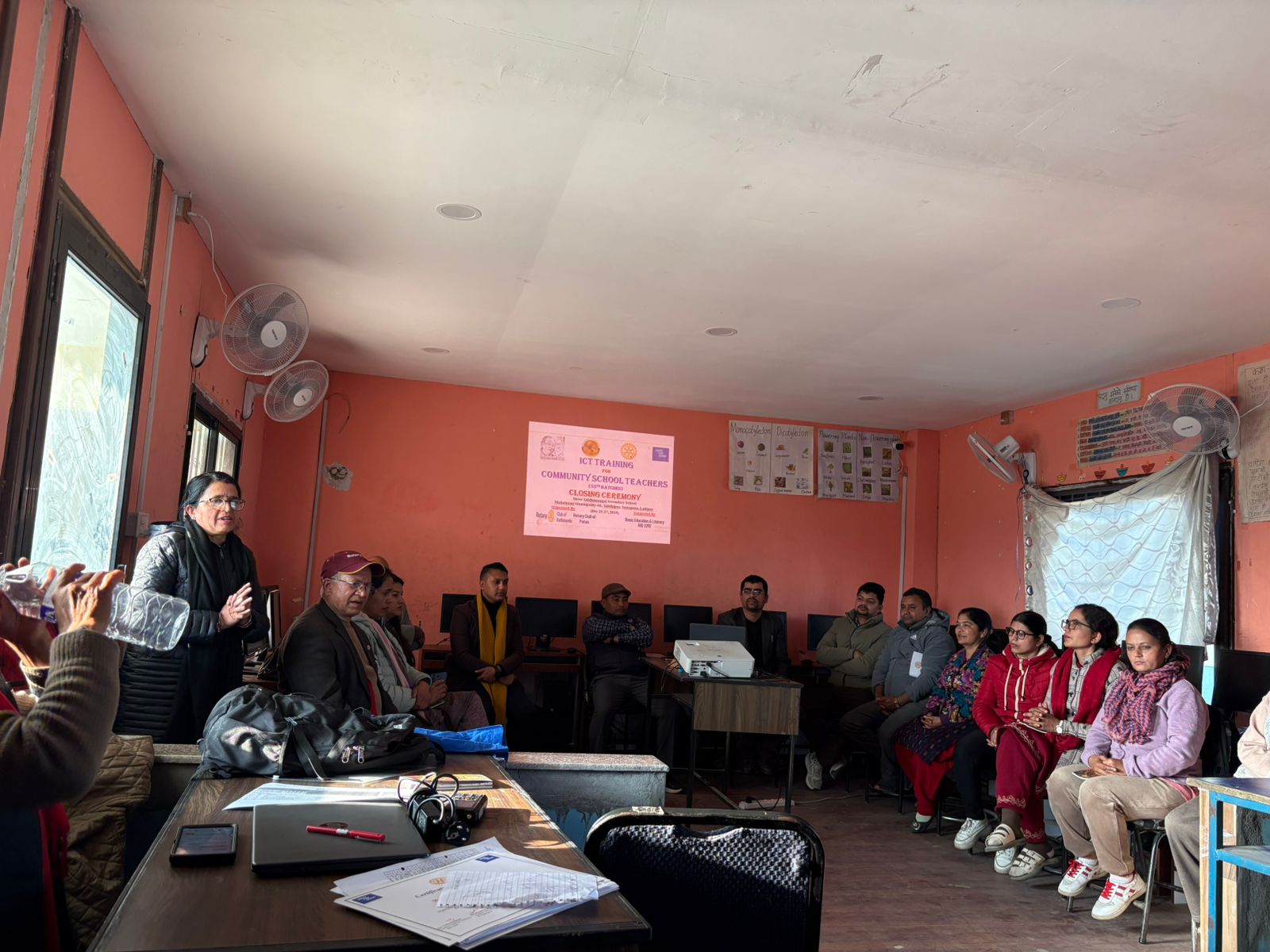 55th batch of ICT Training for Public School Teachers in Mahalaxmi Municipality, Lalitpur