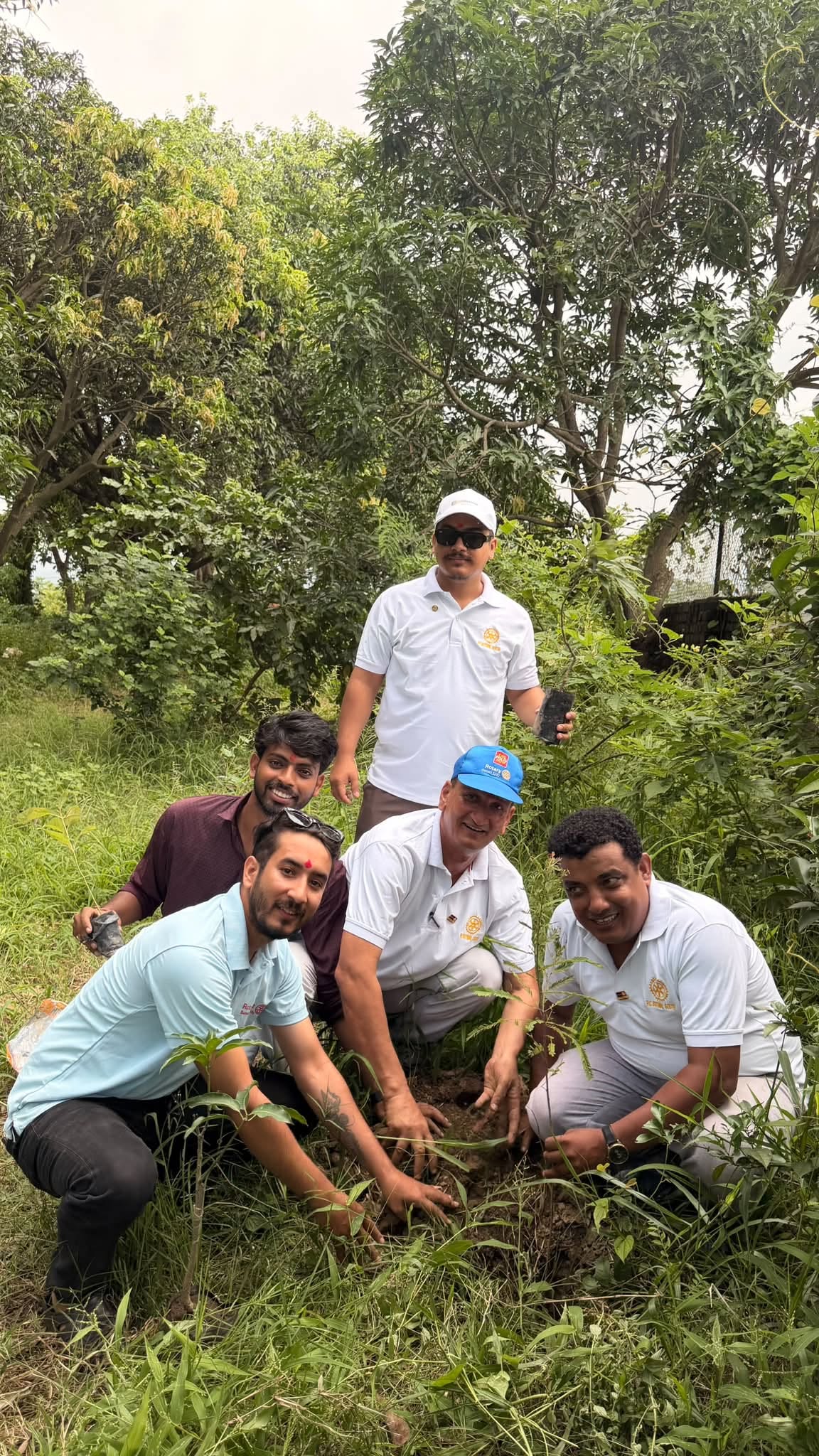 Tree Plantation Program under the Theme of Rotary 100000 lakh sapling