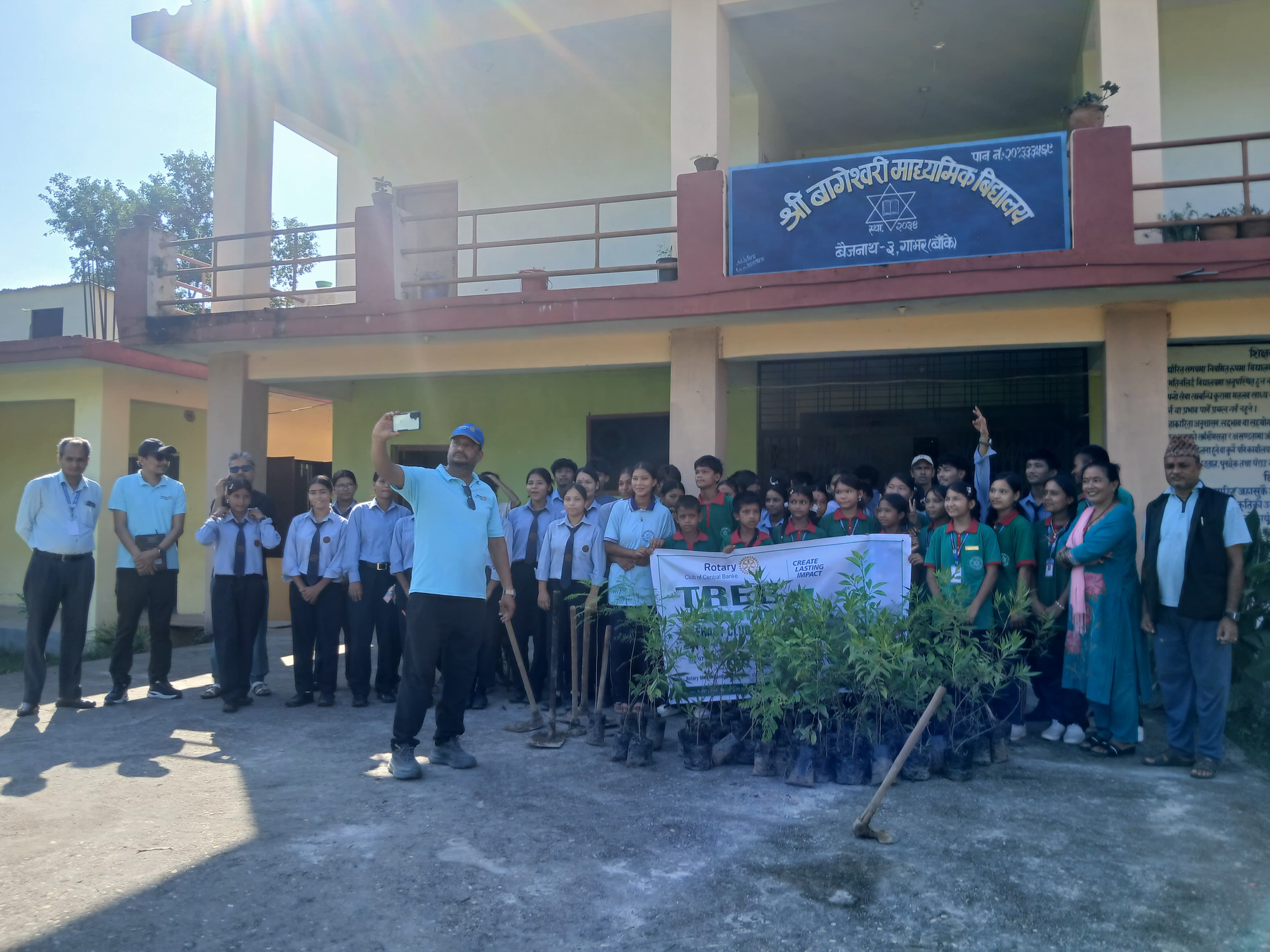 Interact Club Formation at Bageshwari Secondary School, Gavar Ward No -03