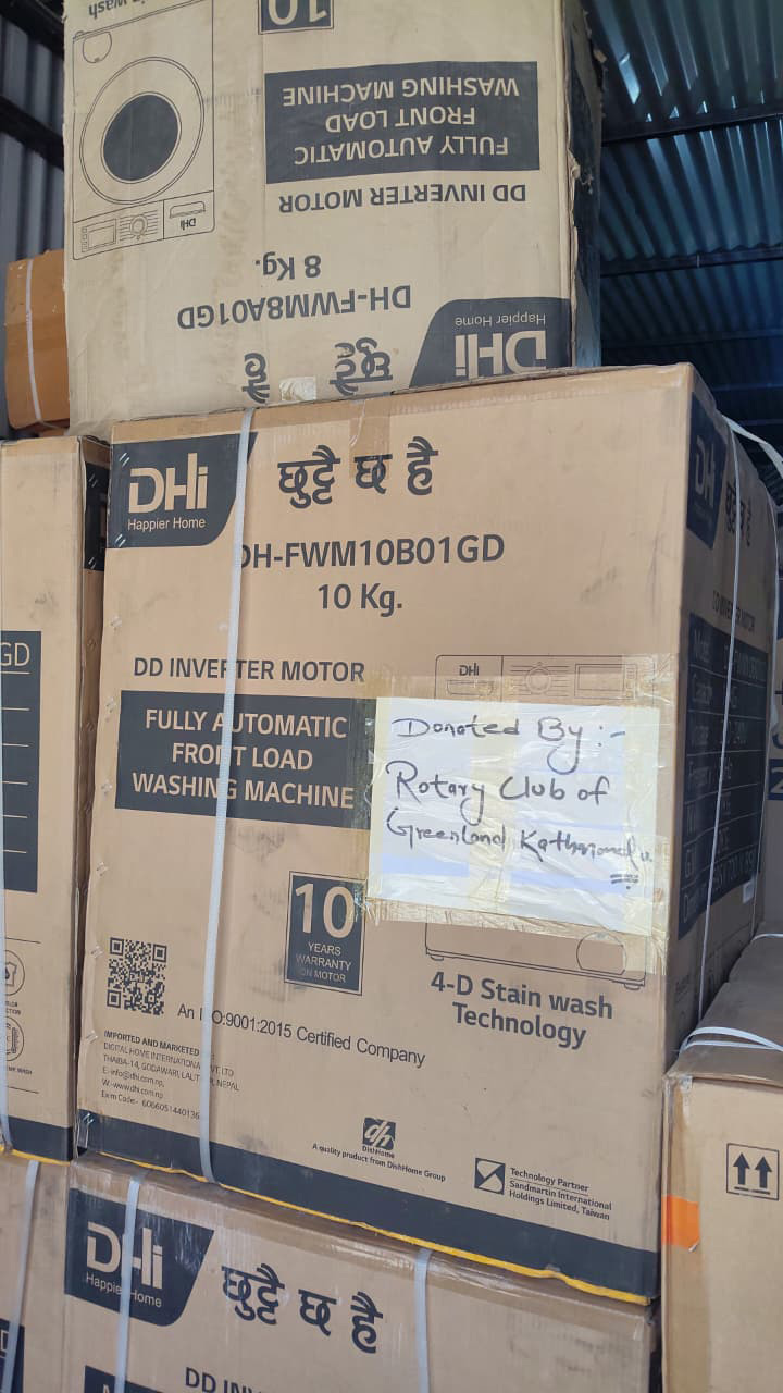 Donates Washing Machine to Bayalpata Hospital, Achham