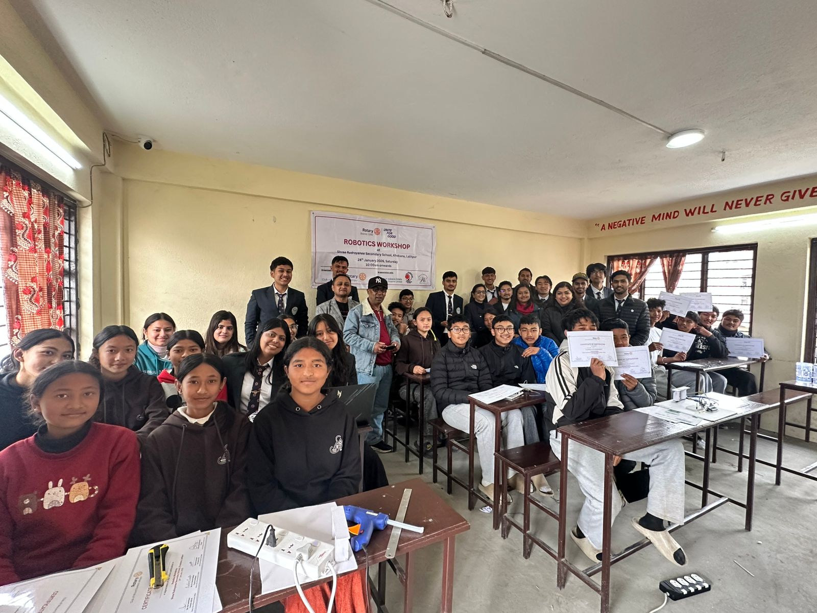 Robotics training to Students