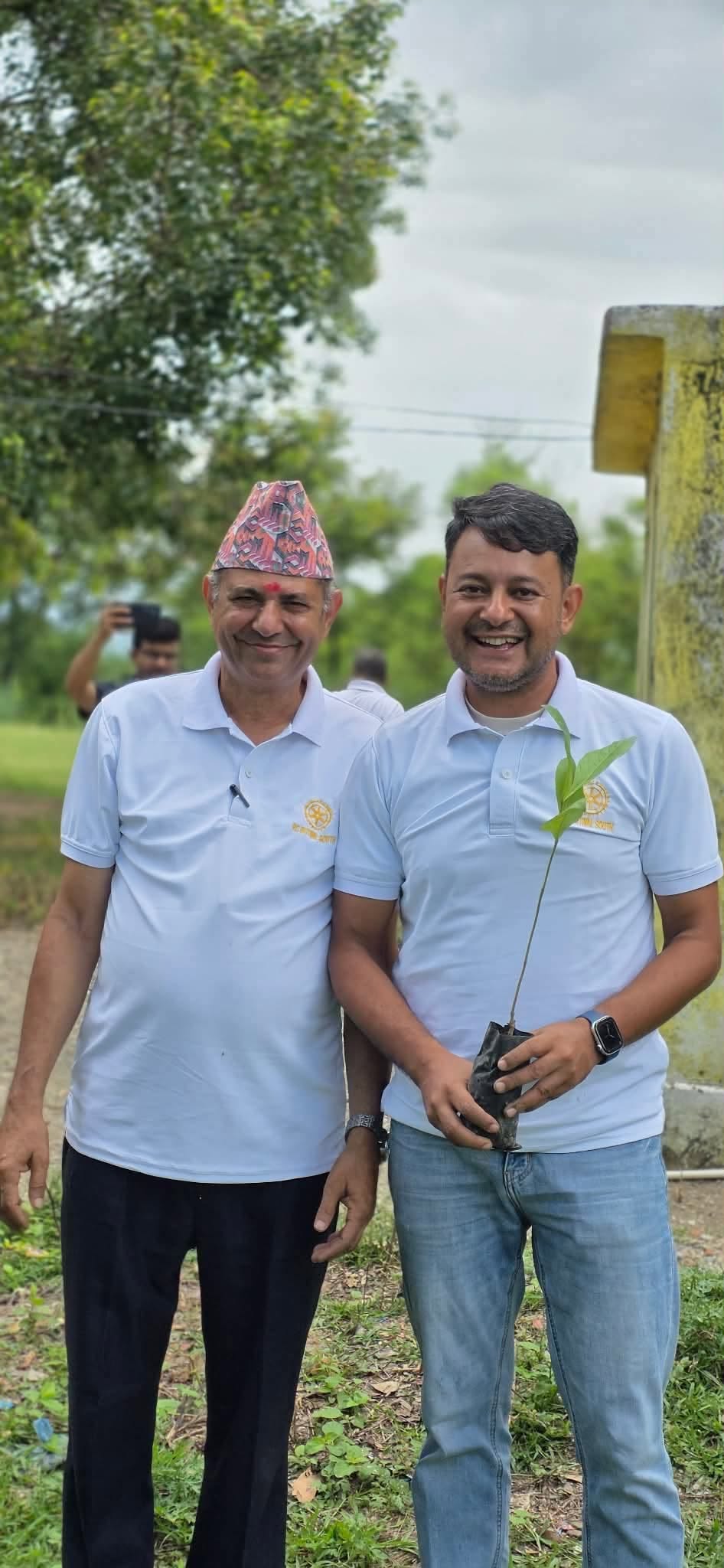 Tree Plantation Program under the Theme of Rotary 100000 lakh sapling