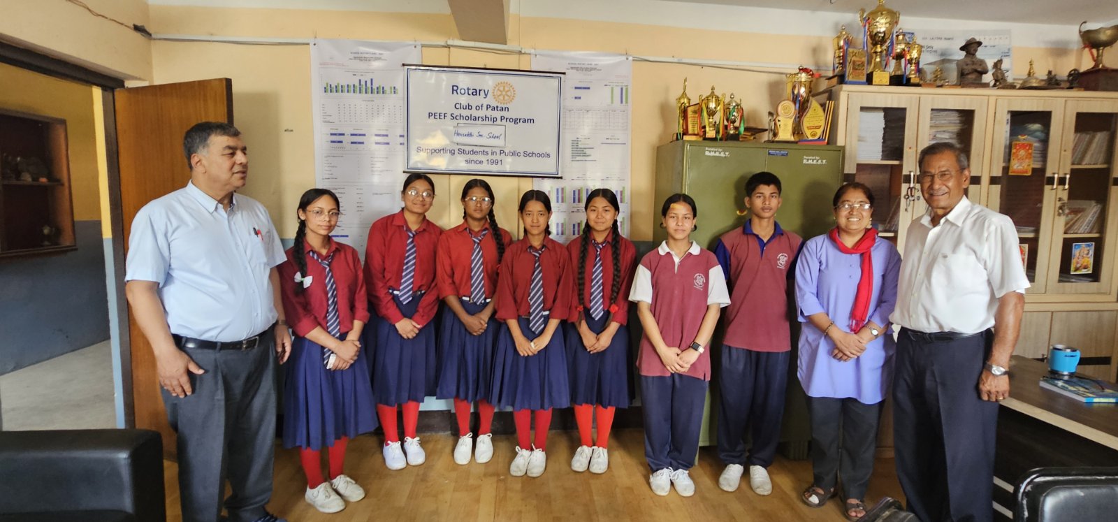 PEEF  Scholarship at Harisiddhi Secondary School