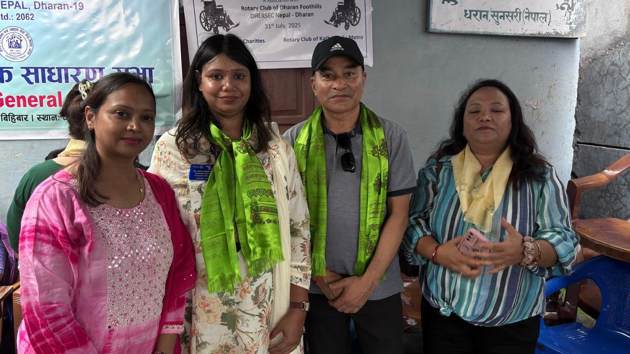 Wheel Chair Distribution