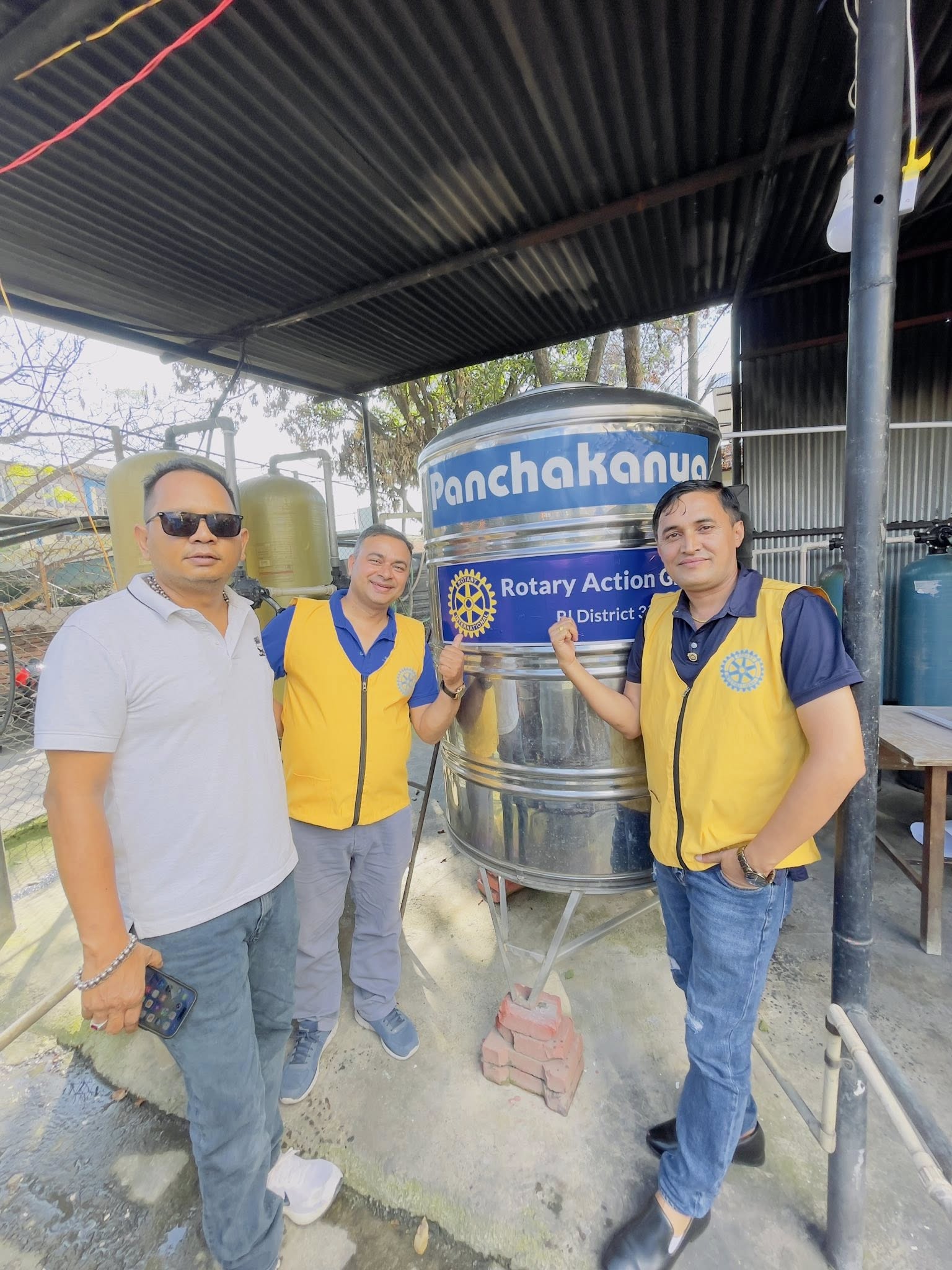 Restoration of drinking water treatment plant at Upatyaka Traffic Police Station, Baggikhana
