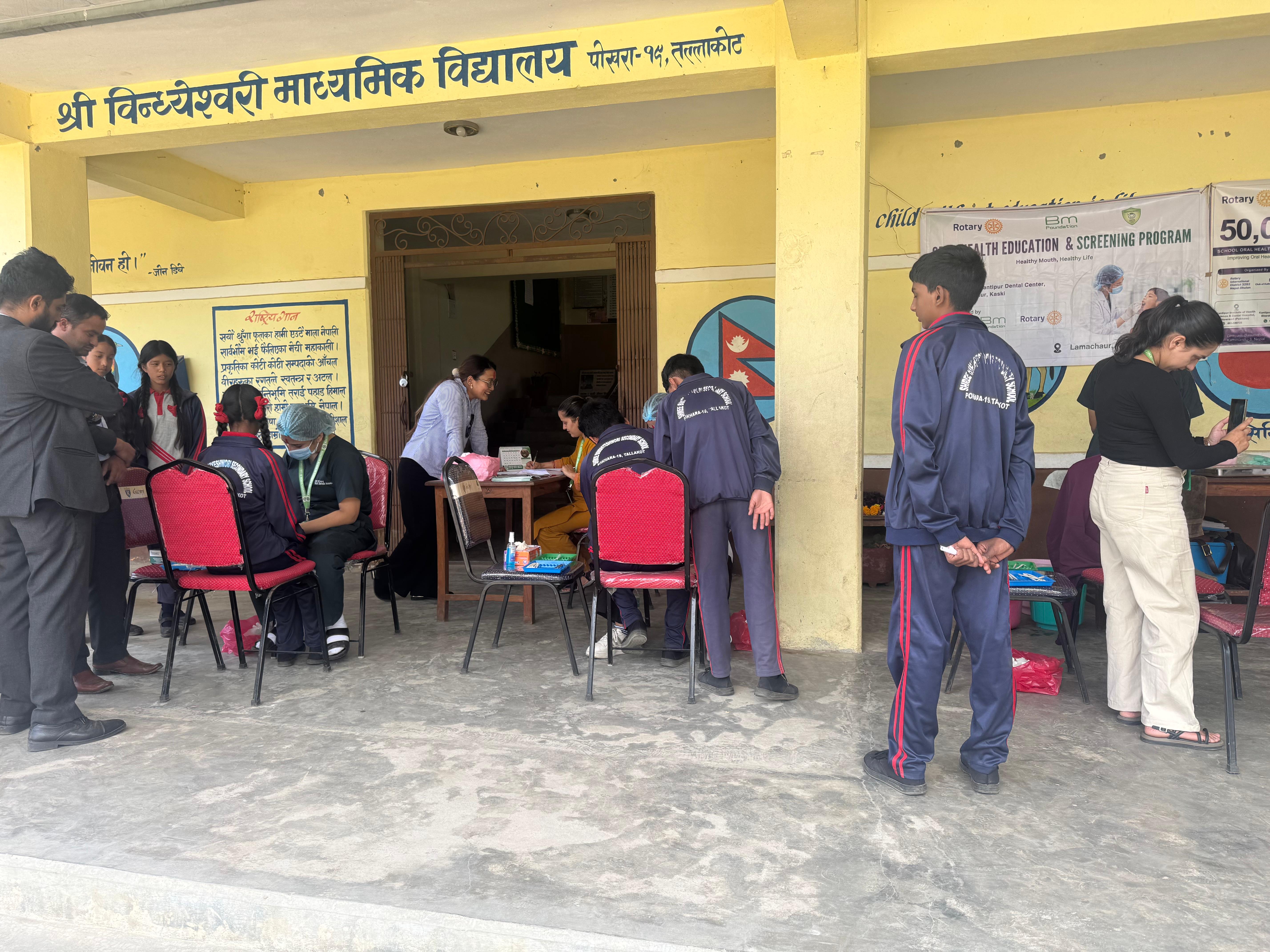 Dental and oral health awareness and check-up
