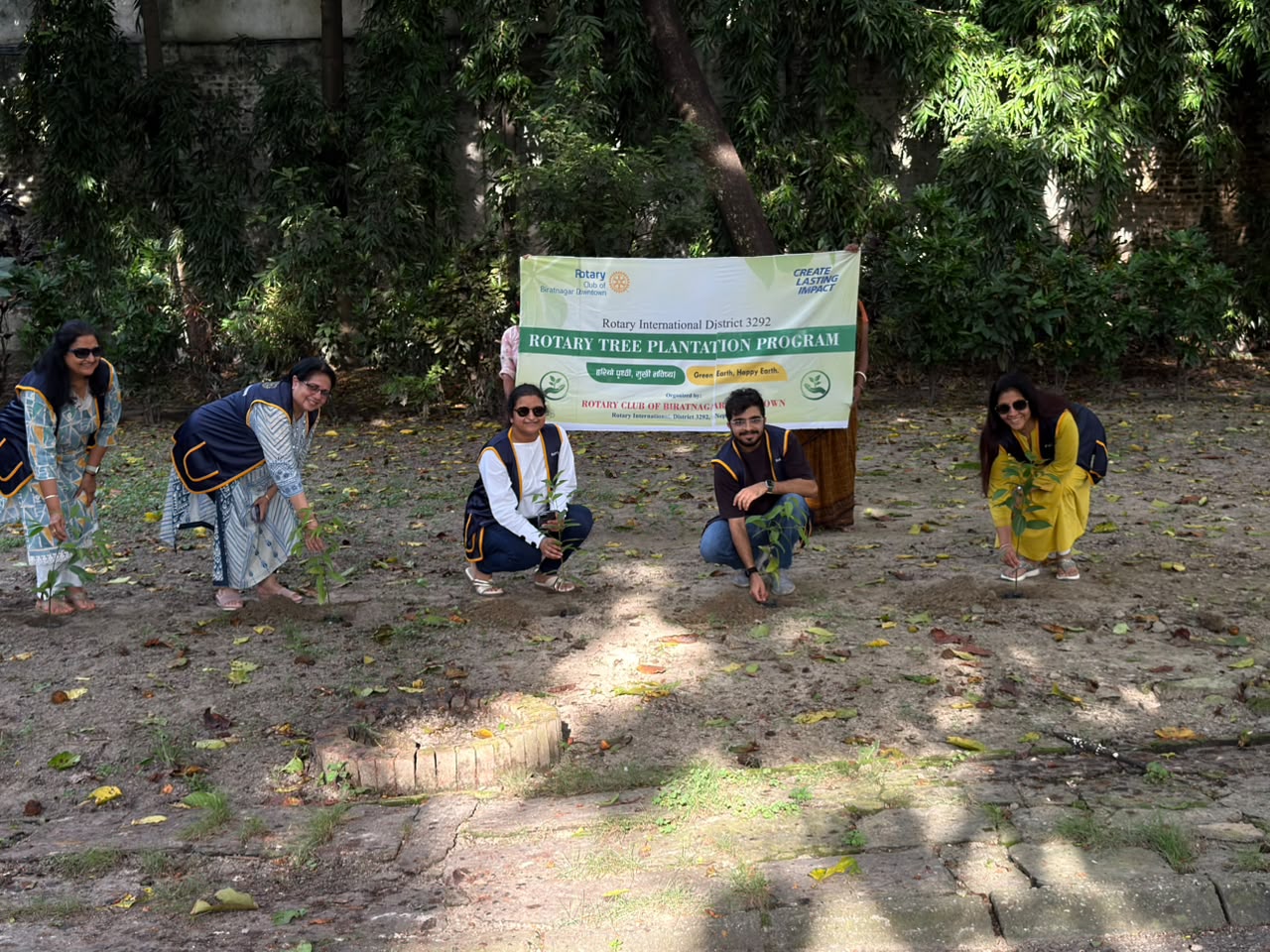 Tree plantation Campaign- District 3292 nationwide tree plantation program