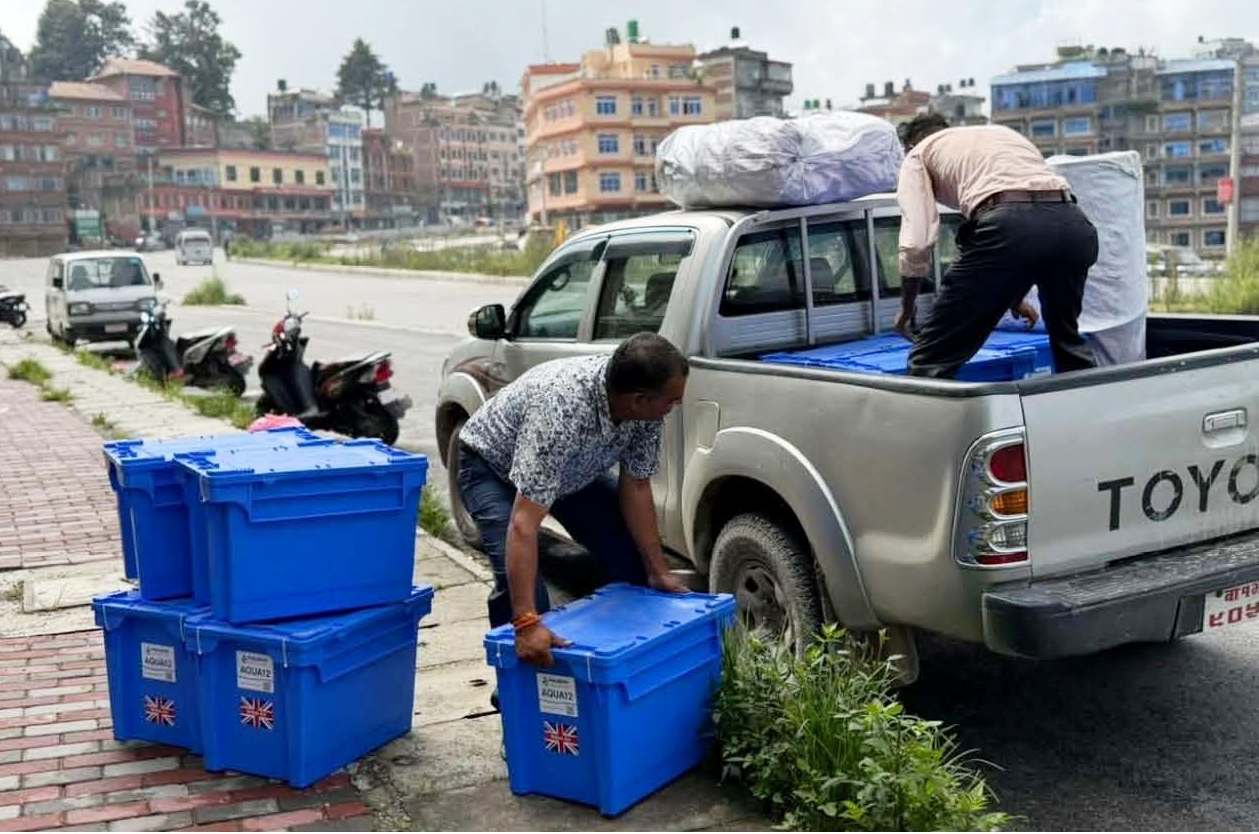 Bhotekoshi-Trishuli Mega Flood (River Tsunami) Relief Materials Dispatched for Nuwakot