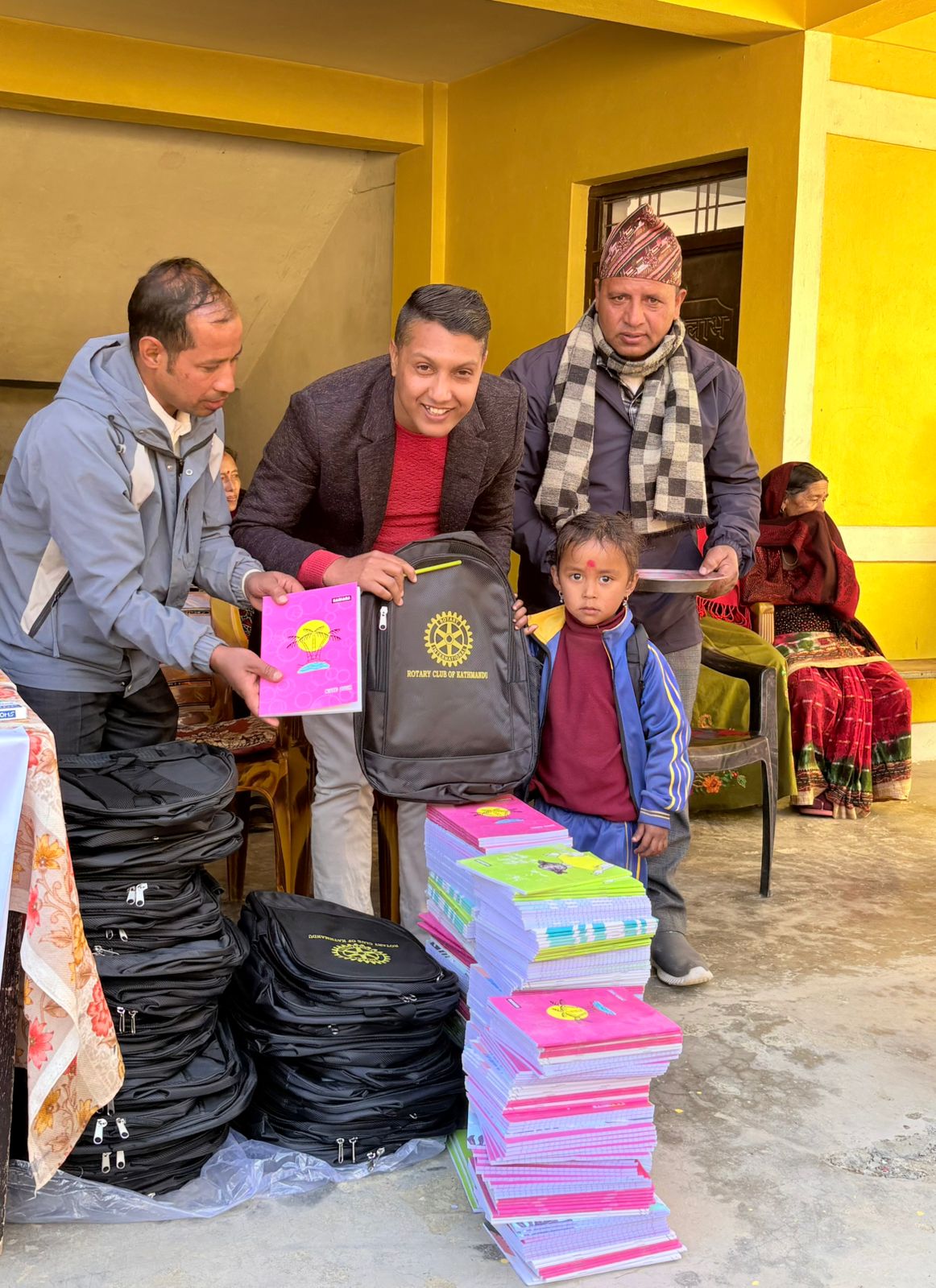 Project JHOLA Benefits Over 500 Students in Baglung
